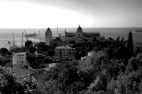 Porto di Ancona B/N